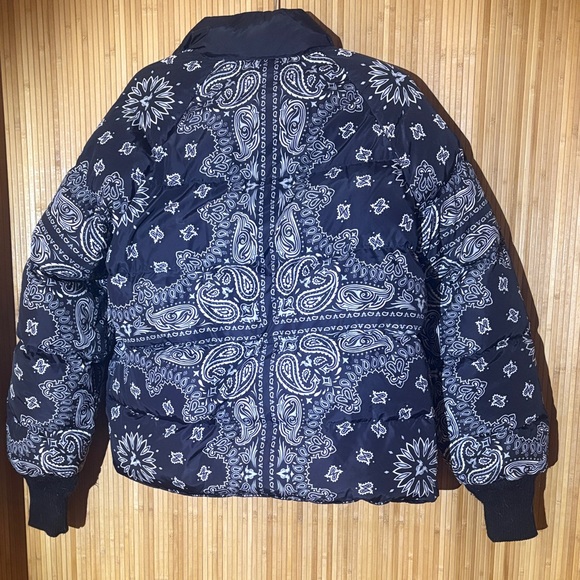 Paisley Patterned Puffer Jacket - Picture 5 of 5